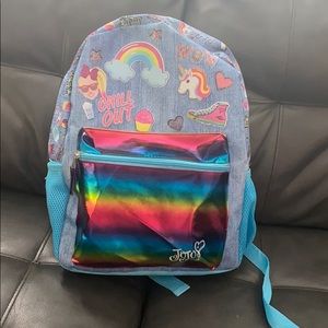 JoJo Siwa 16” Girls Backpack with Bonus Hair Bow